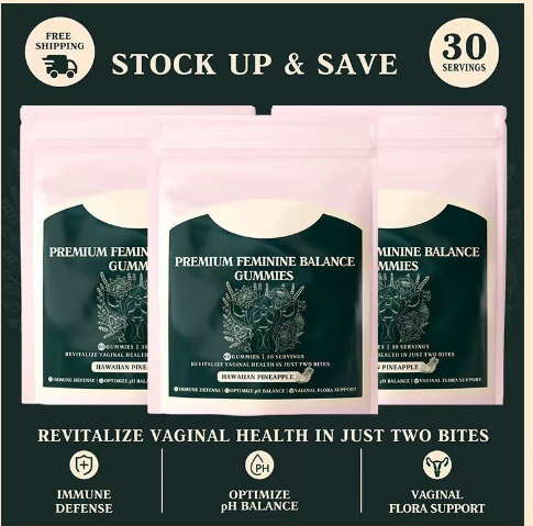 Premium Feminine Balance Gummies β Daily Women's Wellness Support