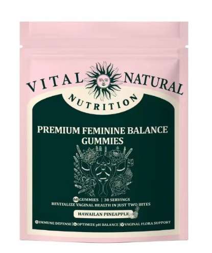 Premium Feminine Balance Gummies – Daily Women's Wellness Support